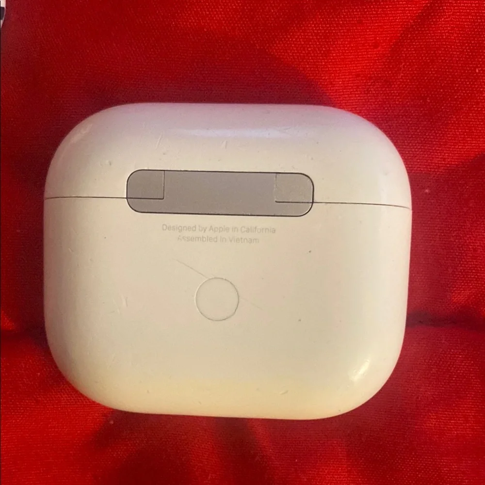 Wireless White Earbuds with Charging Case